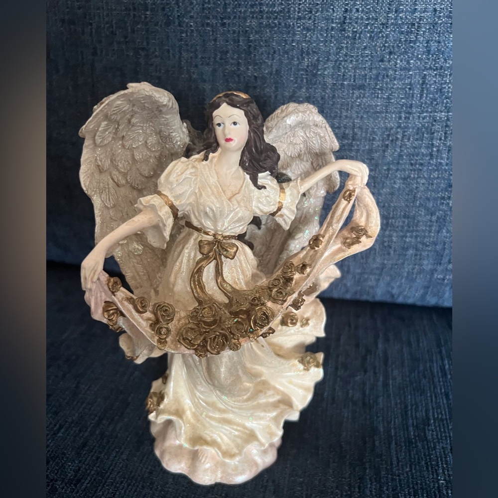 Vintage Resin Angel of Peace NWOT - Picture 6 of 9